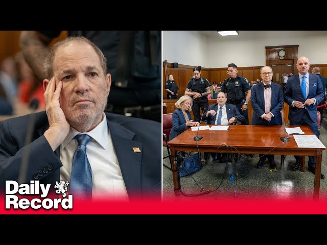 Harvey Weinstein appears in court after New York rape conviction overturned