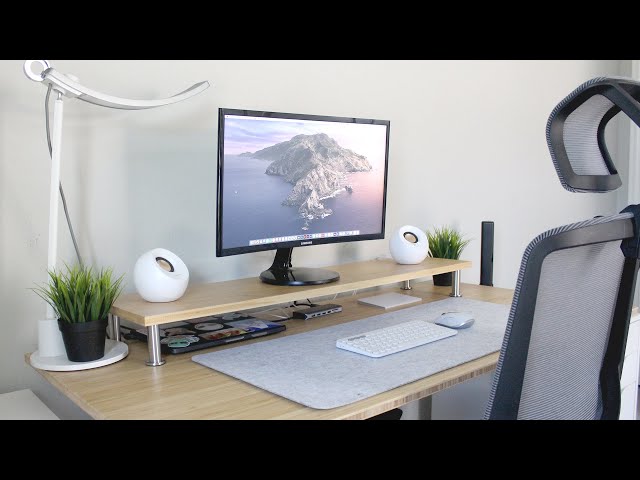 My 2021 Work From Home Office + Desk Setup Tour 🎨💻