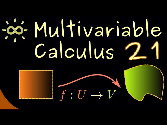 Multivariable Calculus 21 | Diffeomorphisms [dark version]