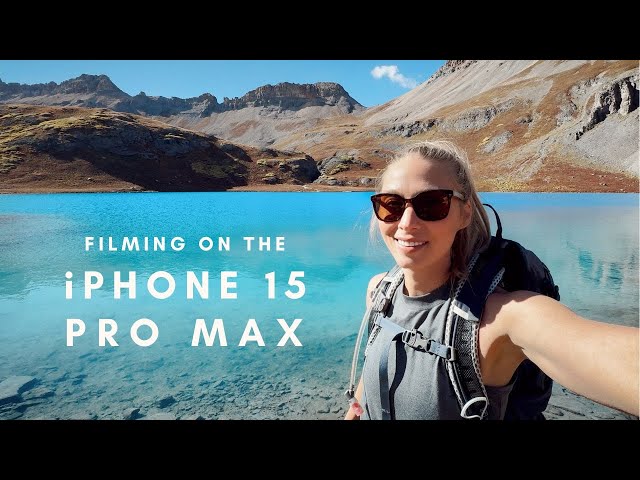 Vlogging on the iPhone 15 Pro Max?