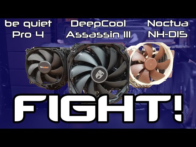 A New Challenger! DeepCool Assassin III vs Noctua vs be quiet!