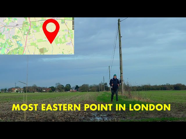 A Walk to the most Eastern Point in Greater London (4K)