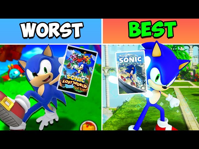 Every 3D Sonic Game Ranked...