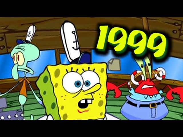 The First SpongeBob Web Games