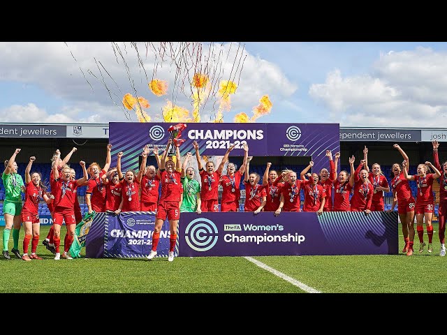 Highlights: LFC Women 6-1 Sheff Utd | Reds lift the Championship title