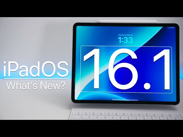 iPadOS 16.1 is Out! - What's New?