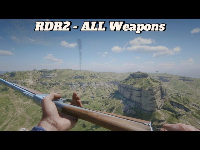 RDR2 - All Weapons Sounds and Reloading Animations