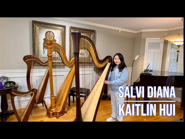 Unboxing My New SALVI DIANA Concert Grand Harp!! ❤️