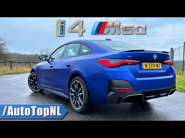 BMW i4 M50 544HP | REVIEW on AUTOBAHN [NO SPEED LIMIT] by AutoTopNL