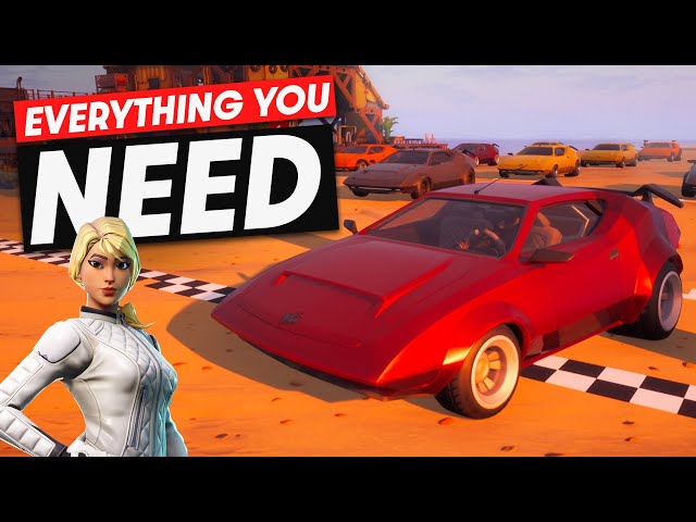 How to make RACES w/ NEW CARS