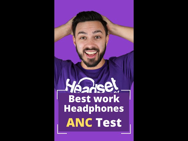 Best Work Headphones ANC Test