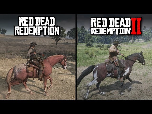 Red Dead Redemption 2 vs Red Dead Redemption | Direct Comparison