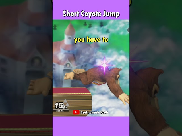 Short Coyote Jump in Smash Ultimate