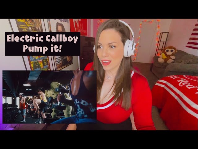Electric Callboy Pump it! Sky Anderson reacts. Official music video