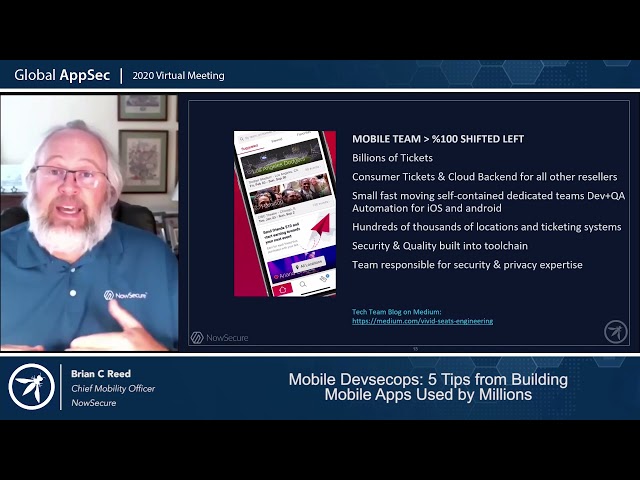 Mobile DevSecOps  5 Tips from Building Mobile Apps Used by Millions   Brian Reed