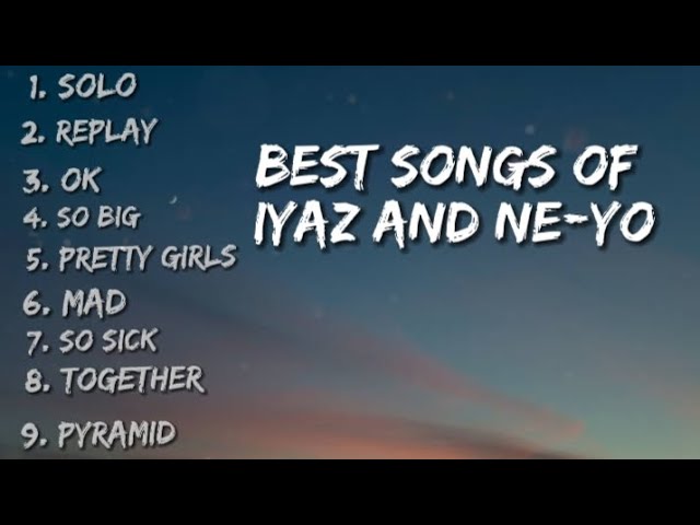 Best songs of Iyaz and Ne-Yo (lyrics video)#music #lyrics #trending
