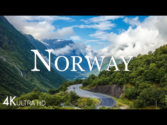 NORWAY 4K - Amazing Scenic Footage Film With Relaxing Music