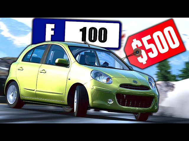 Can You Earn $1,000,000 With Only CHEAP Cars In Forza Motorsport 4?