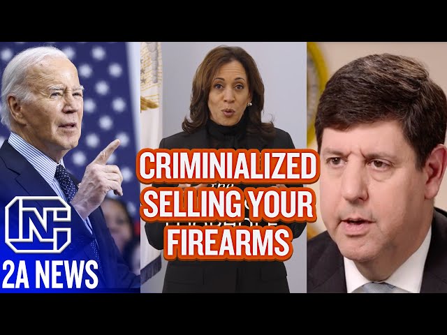 Biden, Kamala Harris, & ATF Just Criminalized Anyone Who Sells Their Gun For A Profit