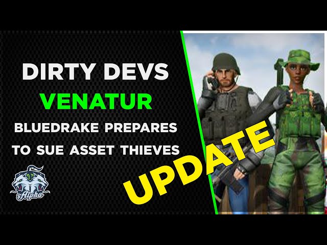 Dirty Devs: Venatur UPDATE Asset thieves and affiliates get DMCA Takedowns | Lawsuit coming