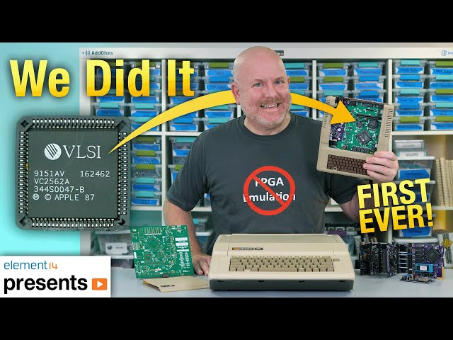 Mega IIe: First Fully Functional Computer Built Around the Apple Mega-II Chip