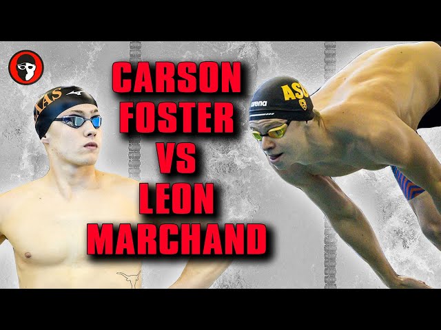 Carson Foster vs. Leon Marchand NCAA Championship Predictions