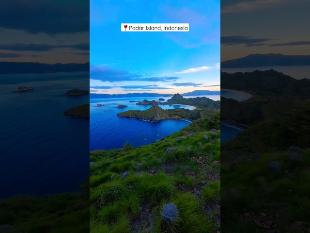 The best panorama in Indonesia! #travel #indonesia #komodo #shorts