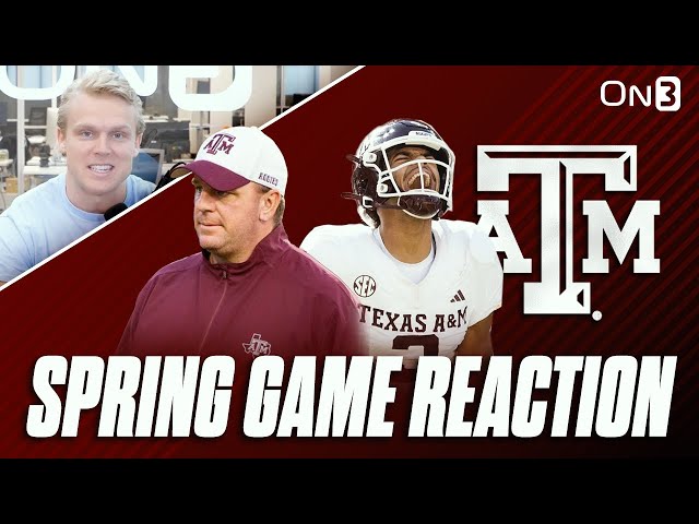 Texas A&M Aggies Spring Game Reaction | Offense Show Potential | Mike Elko | Nic Scourton FLASHES!