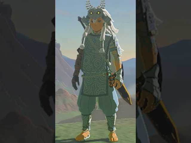 The Mystic Outfit in Zelda Tears of the Kingdom #shorts