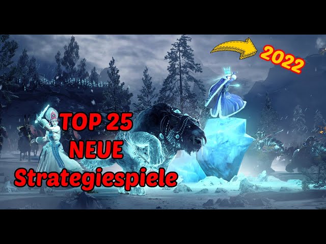 TOP 25 NEUE Strategiespiele für 2022 (Aufbau, Rundenstrategie und mehr)
