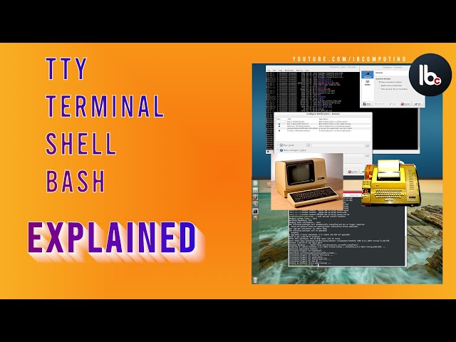 Tty , terminal, shell and bash explained in Malayalam