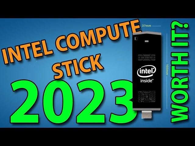 INTEL COMPUTE STICK in 2023 - Is it still worth it? | Gaming, Office, Server