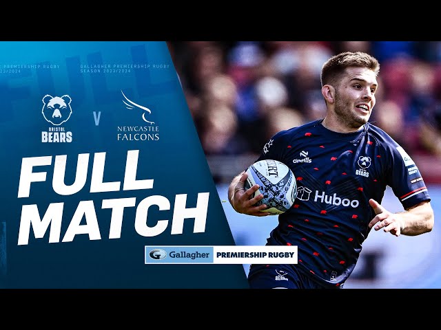 Bristol v Newcastle - FULL MATCH | Record-Breaking Running Rugby! | Gallagher Premiership 23/24