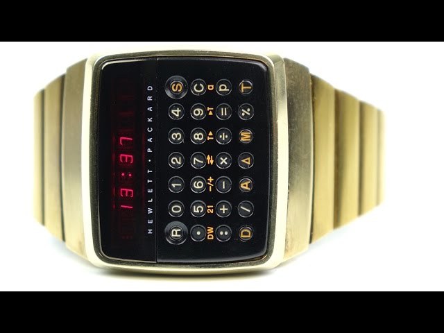 RetroTech: Hewlett Packard HP-01  1977's Smartest Watch