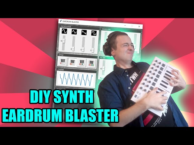 DIY Synthesizer in Python DEVLOG #1 - Envelope Generator, Touchpad