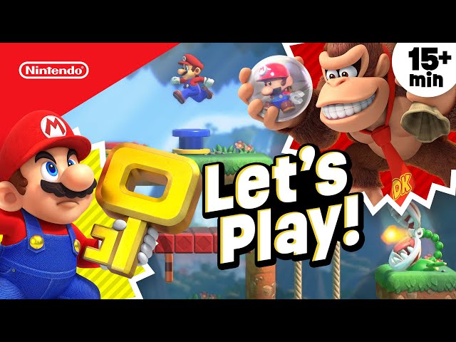 Let’s Play Mario vs. Donkey Kong 😲🎮 Gameplay For Kids | @playnintendo