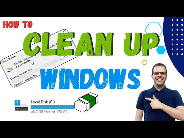How to clean up windows computer without any software (Free)