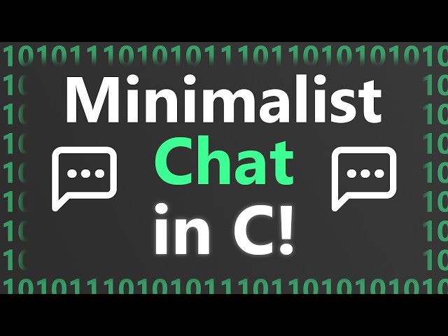 Making Minimalist Chat Server in C on Linux
