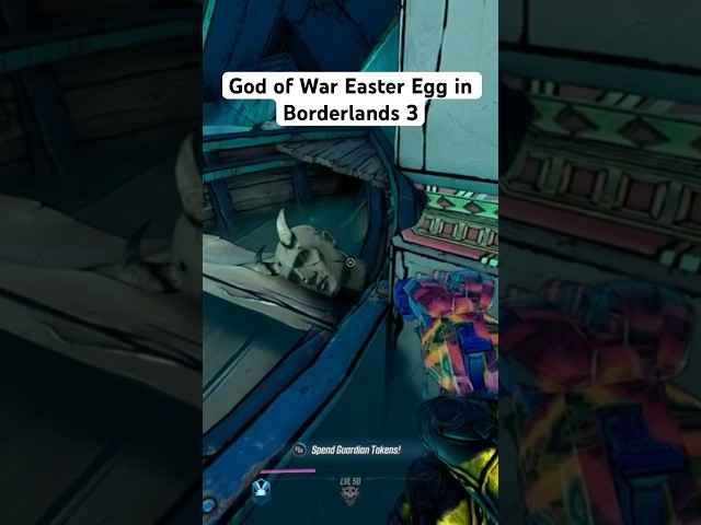 God of War Easter Egg in Borderlands 3