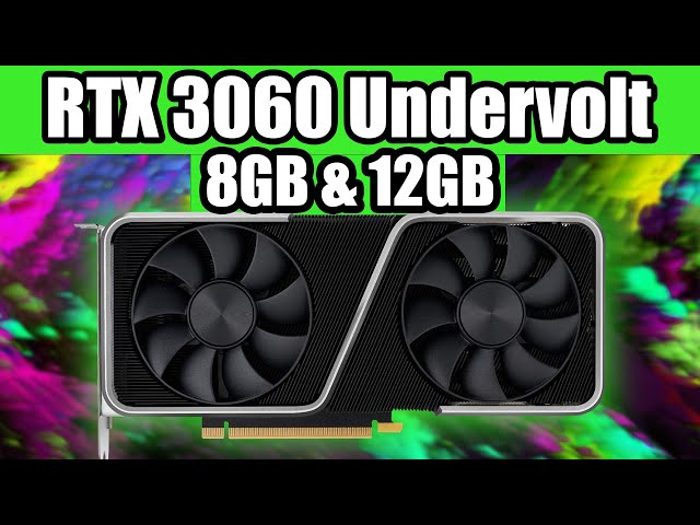Undervolt your RTX 3060 for more FPS! - Tutorial | 8GB and 12GB | Works for 3060 Ti PLUS too!