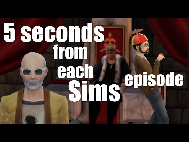 5 seconds from each Sims episode | Sims 4 canon