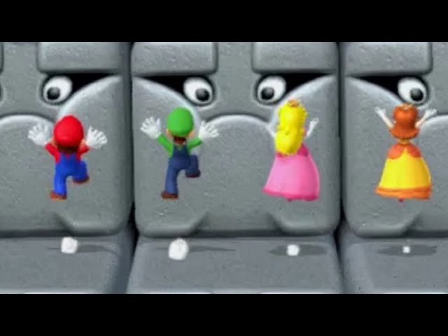 Mario Party Games - Thwomp Minigames