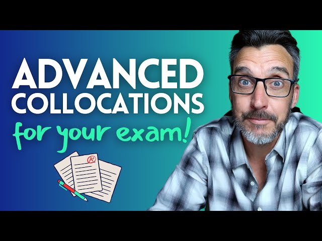 10 ADVANCED COLLOCATIONS YOU NEED TO KNOW! C1 & C2 level vocabulary