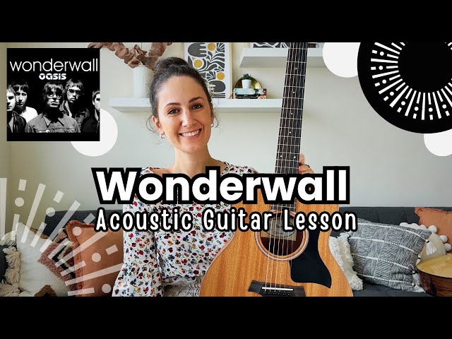 WONDERWALL - Oasis [The RIGHT Strumming Pattern] Acoustic Guitar Lesson Tutorial