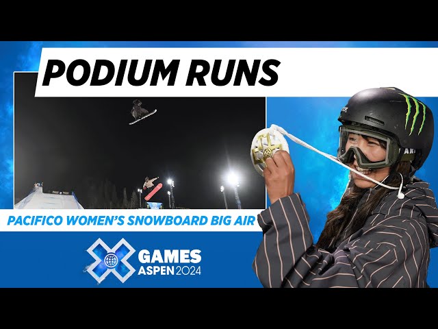 Pacifico Women’s Snowboard Big Air: Top 3 Runs | X Games Aspen 2024