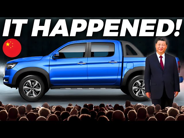China's New $8,000 Pickup Truck SHOCKS The Entire Car Industry!
