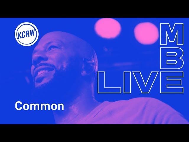 Common performing "My Fancy Free Future Love" live on KCRW