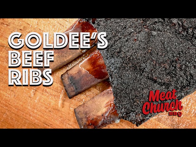 Beef Ribs with Goldees Barbecue