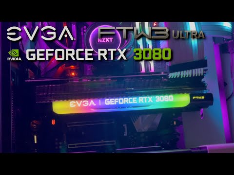 EVGA RTX 3080 12GB FTW3 Ultra Unboxing and Game Benchmarks Ultrawide