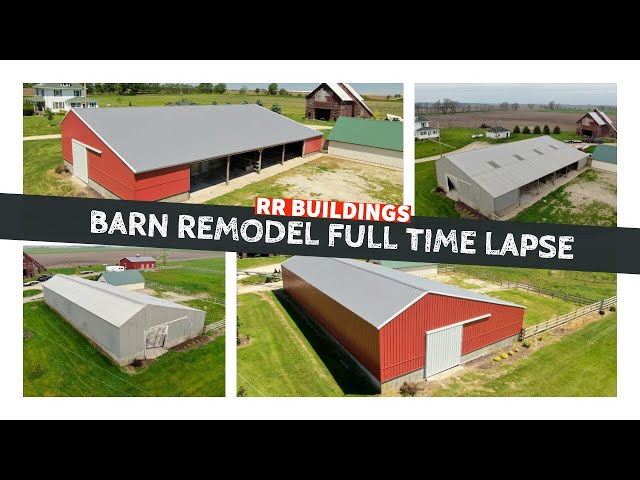 Full Time Lapse Remodel of Old Barn